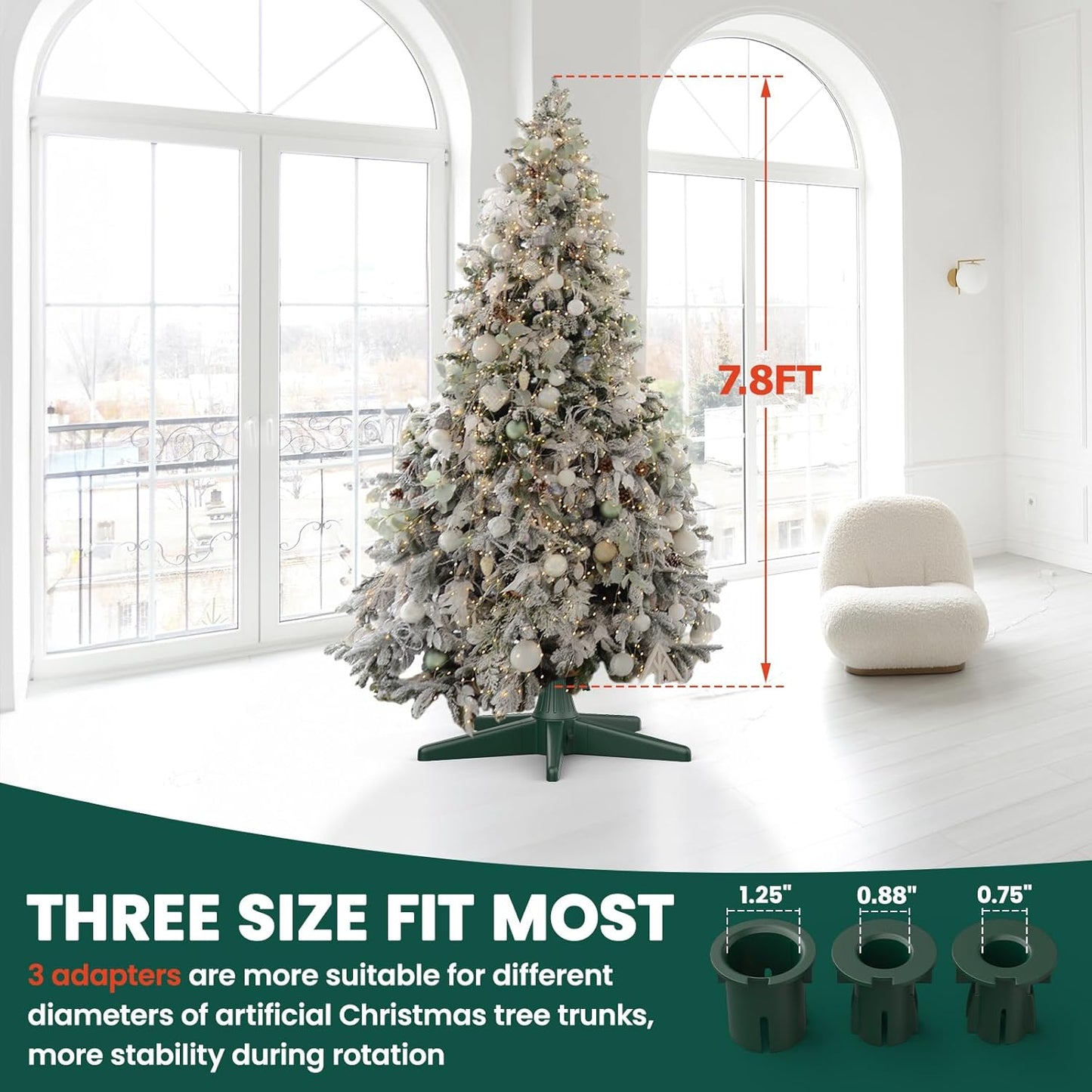 Rotating Christmas Tree Stand